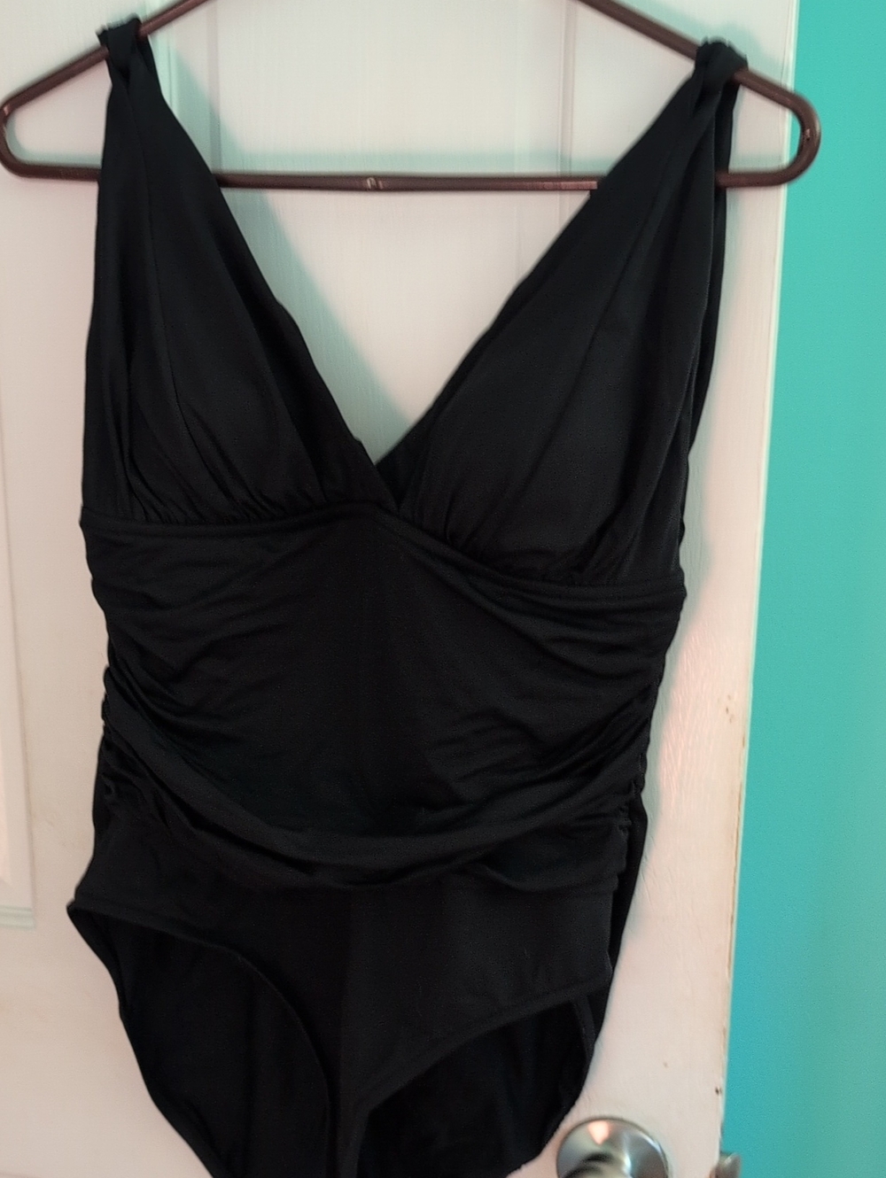ANA Classic Black One-Piece Swimsuit